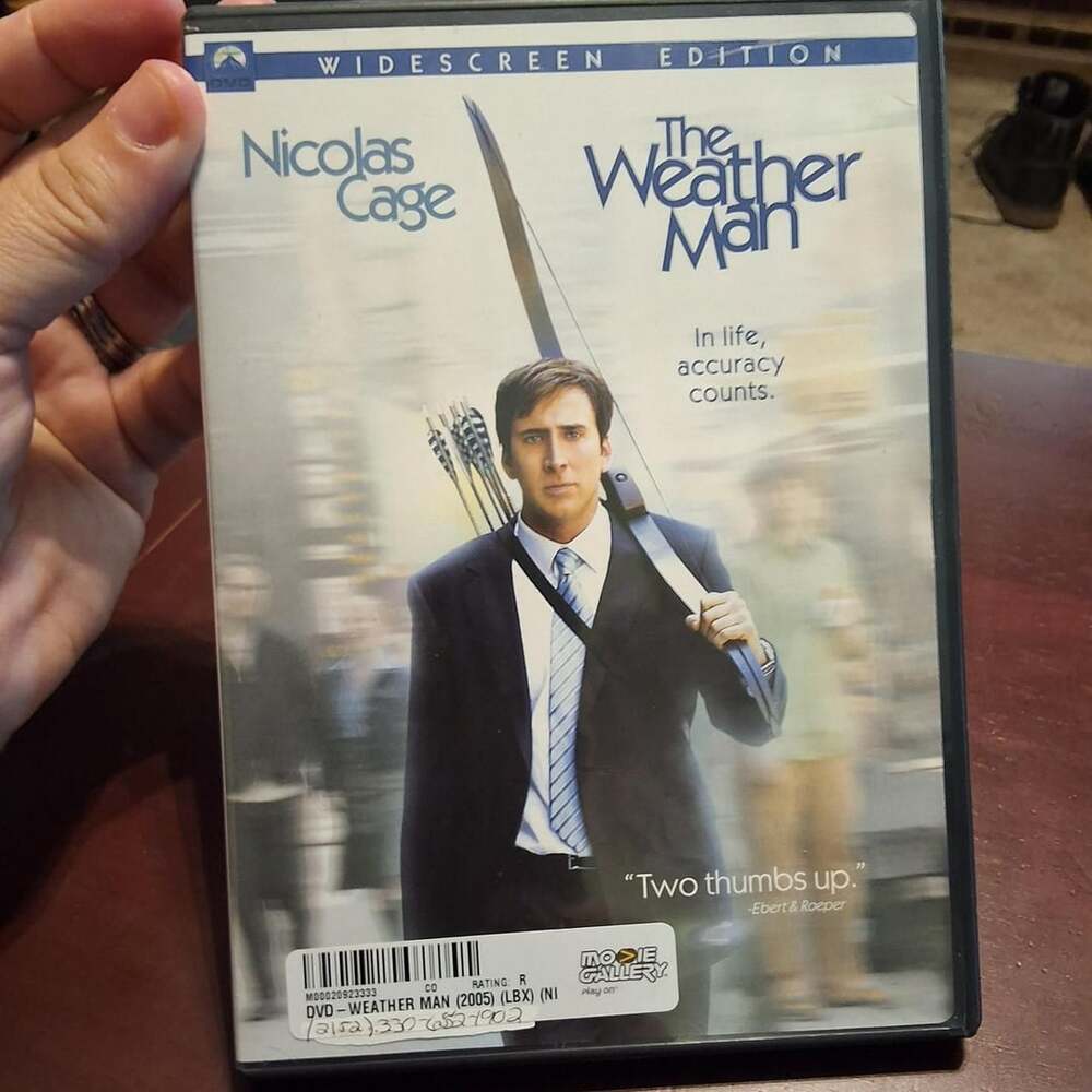 Paramount The Weather Man DVD Widescreen Edition Nicolas Cage